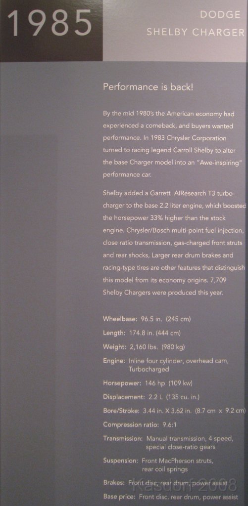Chrysler Walter - Car Museum 2008 0344.jpg - A visit to the Walter P Chrysler museum located on the grounds of the sprawling Chrysler complex in Auburn Hills Michigan. A great collection of Chrysler brands through the years, AMC, Dodge, Willys, and others.